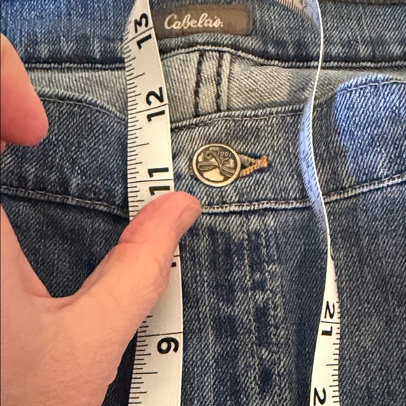 Cabela's Women's Straight Leg Blue Jeans - Picture 6 of 8